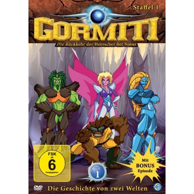 Gormiti - Staffel 1.1: Die Geschichte von zwei Welten  DVD/NEU/OVP