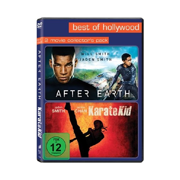 After Earth / Karate Kid - Jaden Smith - 2 Filme  2 DVDs/NEU/OVP