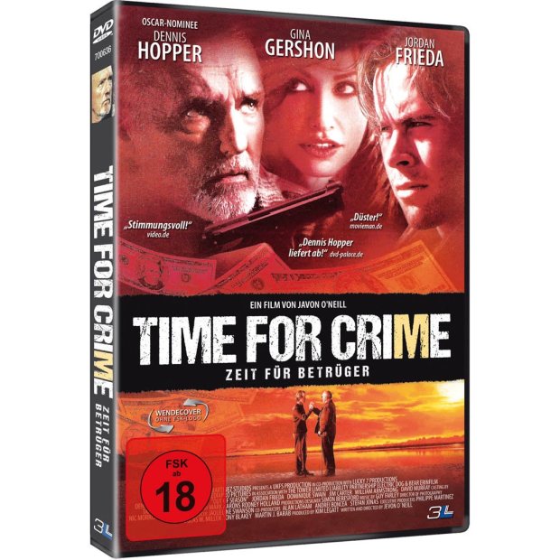 Time for Crime - Zeit für Betrüger - Dennis Hopper - DVD/NEU/OVP - FSK18