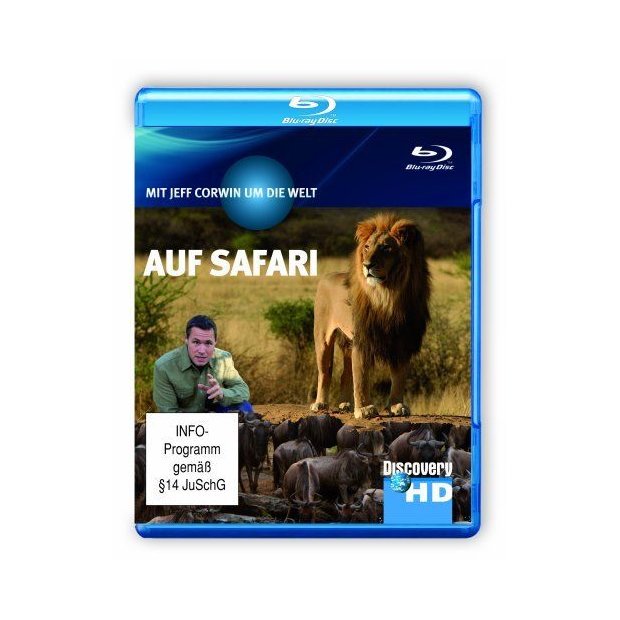 Mit Jeff Corwin um die Welt - Auf Safari  Blu-ray/NEU/OVP