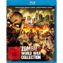 Zombies World War Collection - 4 Filme  Blu-ray/NEU/OVP...