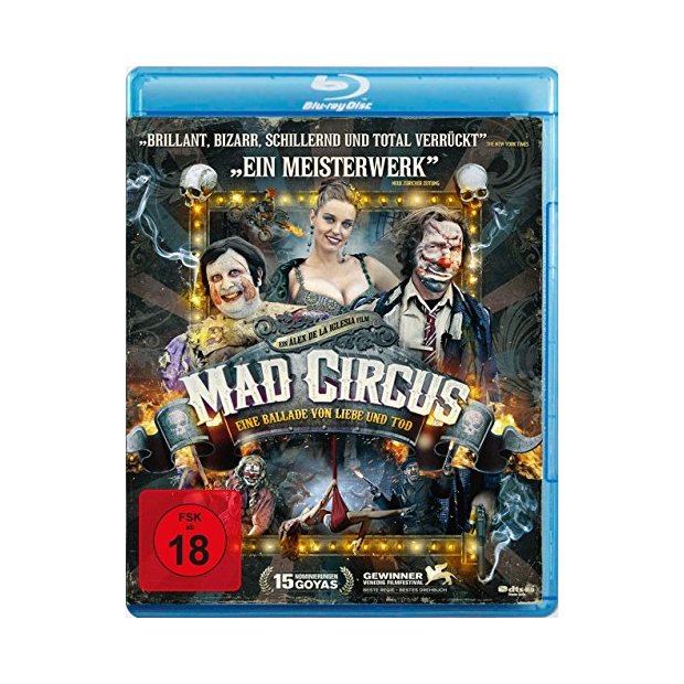 Mad Circus - Eine Ballade von Liebe und Tod - FSK18 - Blu-ray/NEU/OVP