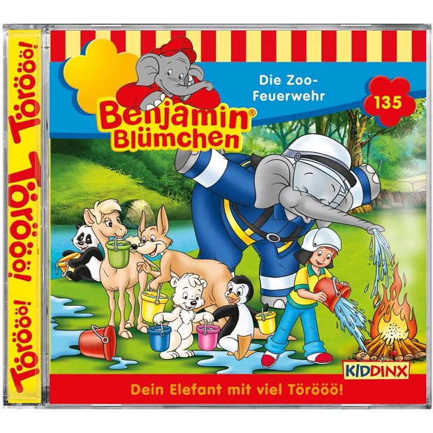 Benjamin Blümchen - Die Zoo-Feuerwehr - Folge 135 - Hörspiel CD/NEU/OVP