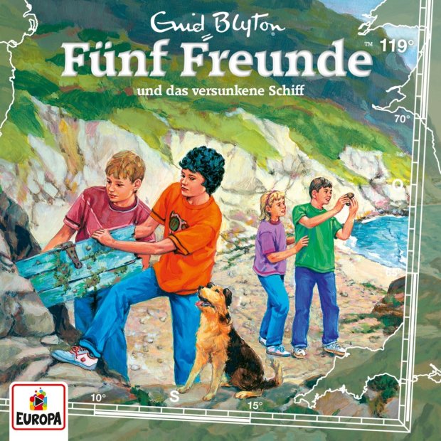 Fünf Freunde und das versunkene Schiff - Folge 119  CD/NEU/OVP