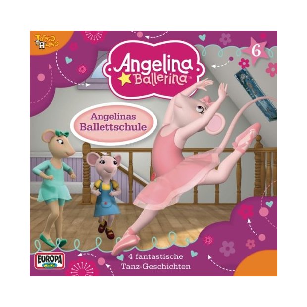 Angelina Ballerina - Angelinas Ballettschule - Folge 6  CD/NEU/OVP