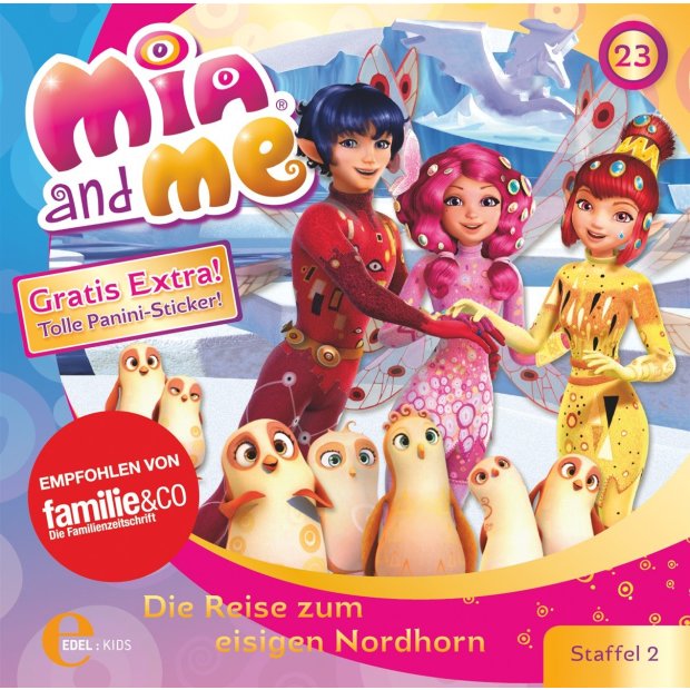 Mia and me - Die Reise zum eisigen Nordhorn - Folge 23  CD/NEU/OVP