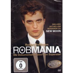 Robmania - Robert Pattinson - Die Dokumentation  DVD/NEU/OVP