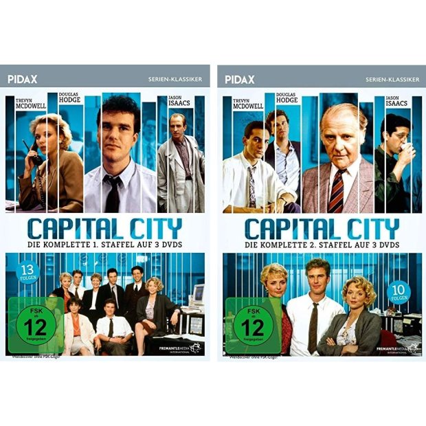 Capital City - Komplette Serie - alle 23 Folgen PIDAX - 6 DVDs/NEU/OVP