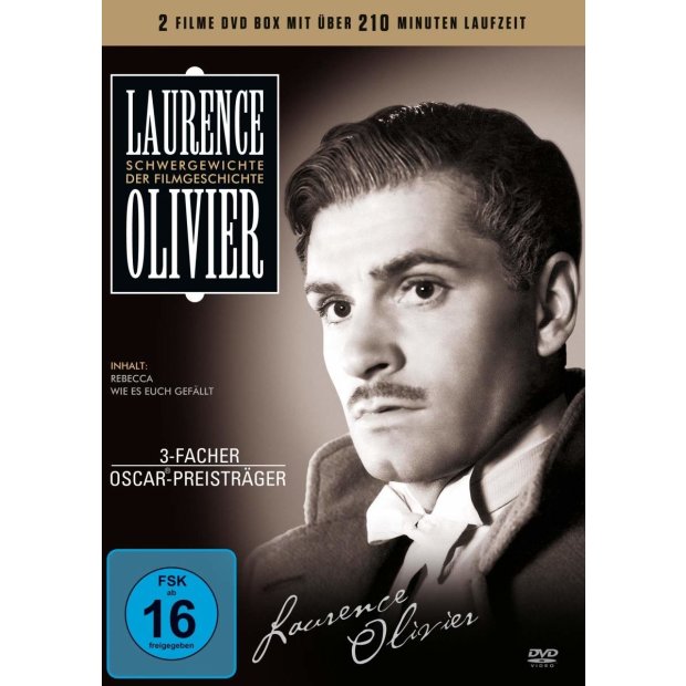 Laurence Olivier (2 Filme) Klassiker  DVD/NEU/OVP