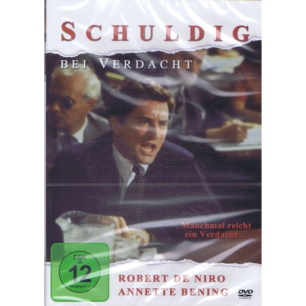Schuldig bei Verdacht - Robert de Niro  DVD/NEU/OVP