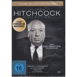 Alfred Hitchcock Collection - 4 Filme  DVD/NEU/OVP