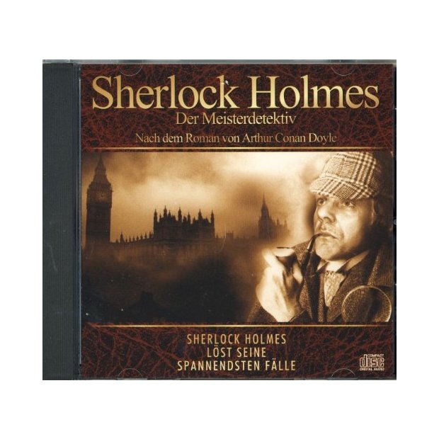 Sherlock Holmes - Der Meisterdetektiv - Hörbuch CD/NEU/OVP