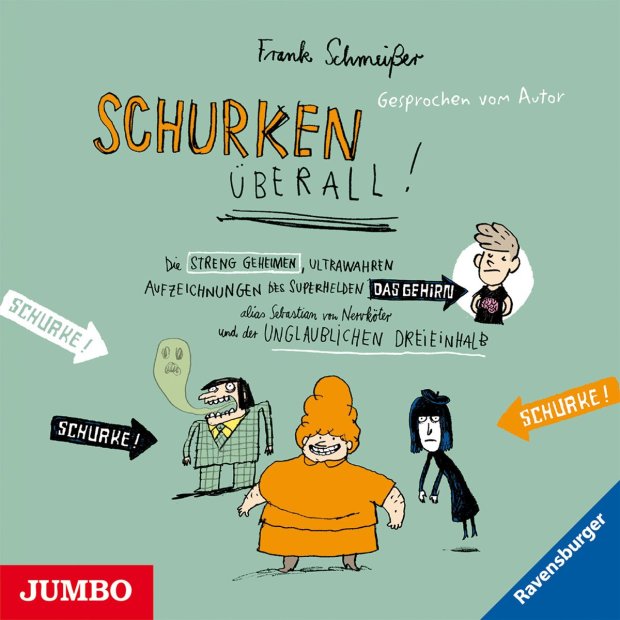 Schurken Überall!  Frank Schmeißer - Hörbuch  CD/NEU/OVP
