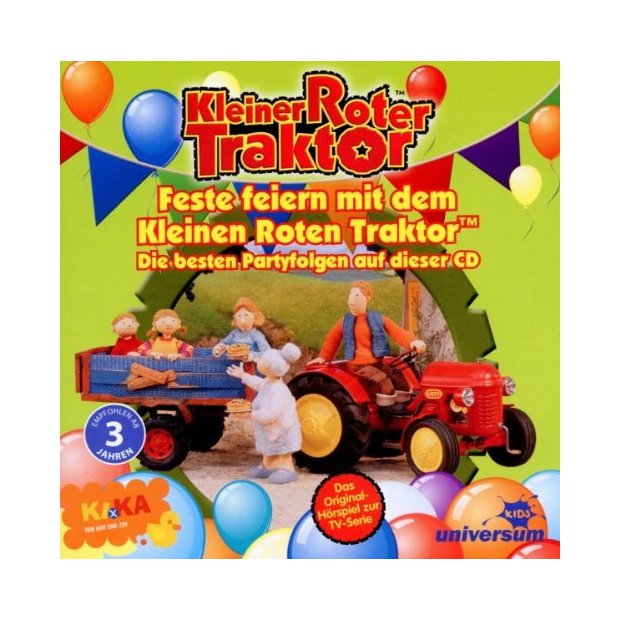 Feste Feiern mit dem Kleinen Roten Traktor - Die besten Partyfolgen   CD/NEU/OVP