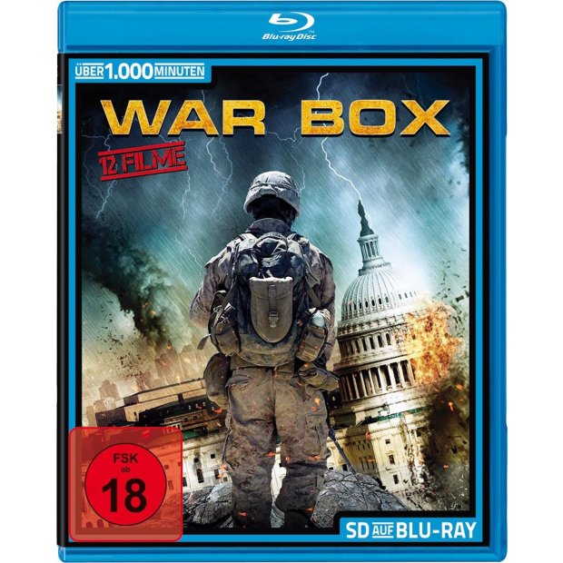War Box - 12 Kriegsfilme - über 1000 Minute!!  Blu-ray/NEU/OVP  FSK18