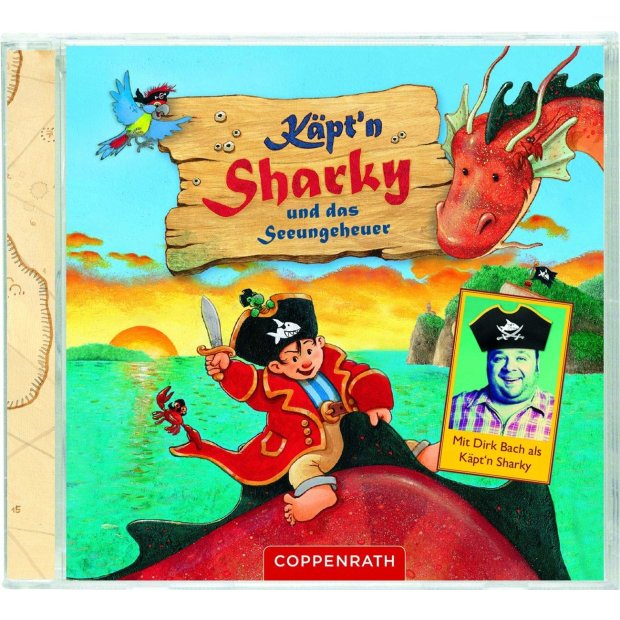 Käptn Sharky und das Seeungeheuer  Hörspiel - Dirk Bach  CD/NEU/OVP