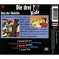 Die drei ??? Kids - Tanz der Skelette - 48    Hörspiel  CD/NEU/OVP