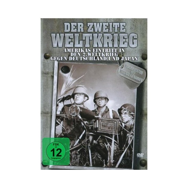 Der Zweite Weltkrieg - Amerikas Eintritt gegen Deutschland + Japan  DVD/NEU/OVP
