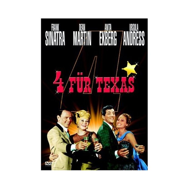 4 für Texas - Frank Sinatra  Dean Martin  DVD  *HIT* Neuwertig