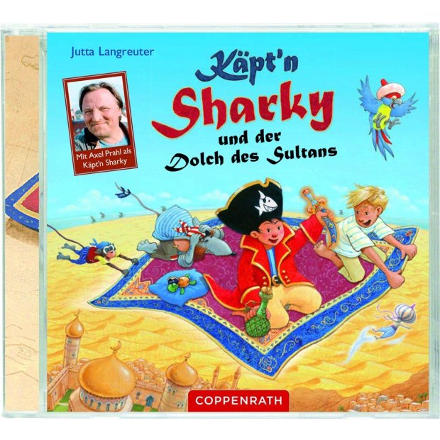 Käptn Sharky und der Dolch des Sultans - Axel Prahl Hörspiel  CD/NEU/OVP