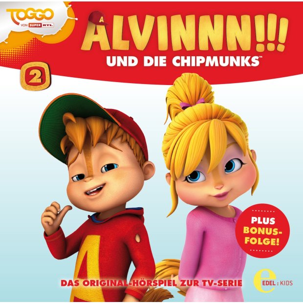Alvinnn!!! und die Chipmunks - Folge 2 - Hörspiel  CD/NEU/OVP