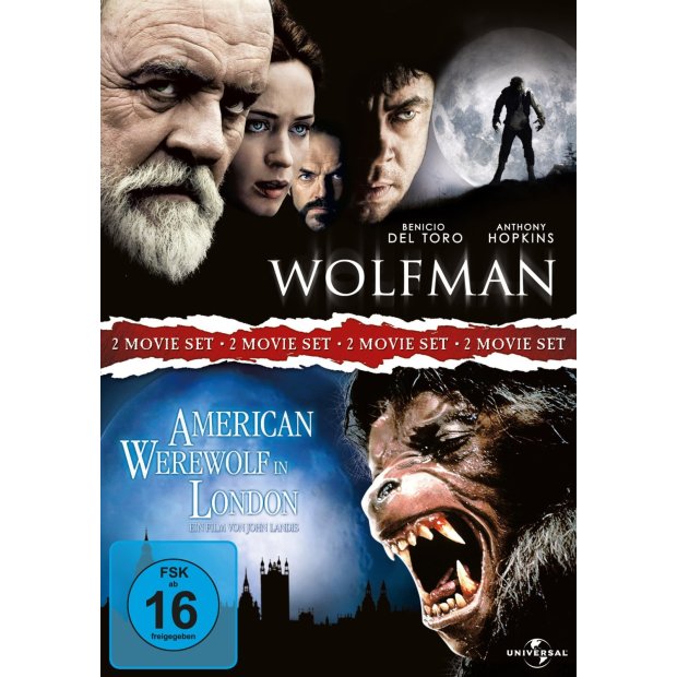 Wolfman / American Werewolf in London [2 DVDs] NEU/OVP
