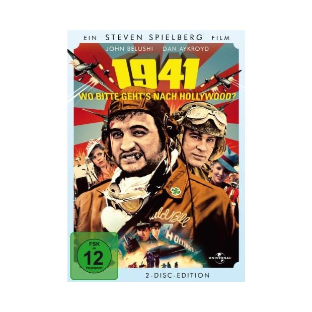 1941 - Wo bitte gehts nach Hollywood? - Dan Aykroyd - 2 DVDs/NEU/OVP