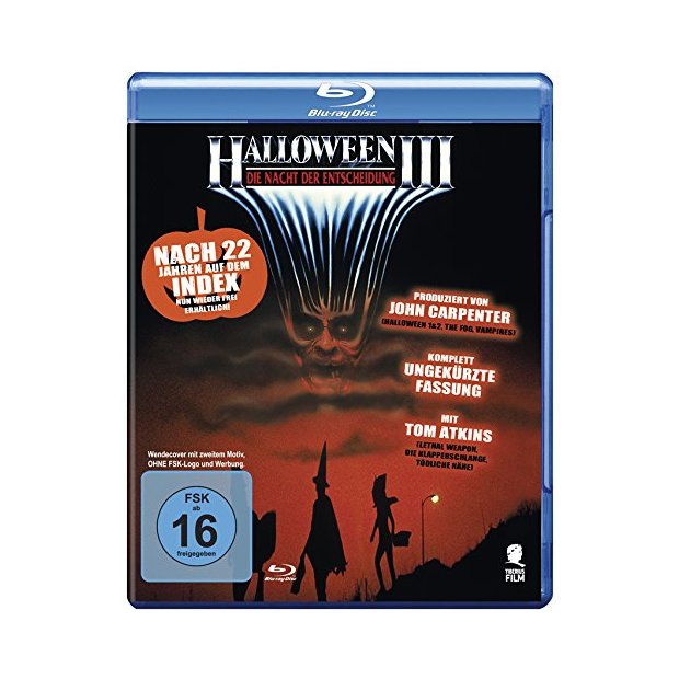 Halloween 3 III - Die Nacht der Entscheidung UNCUT!! - Blu-ray/NEU/OVP