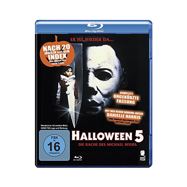 Halloween 5 - Die Rache des Michael Myers UNCUT!! - Blu-ray/NEU/OVP