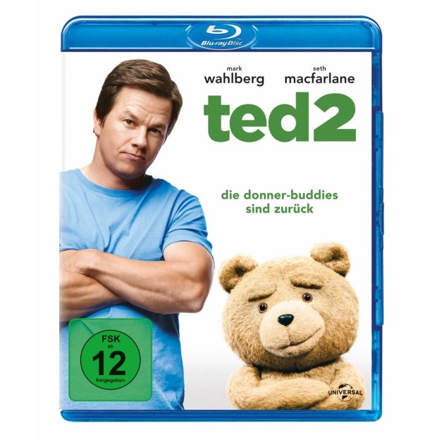 Ted 2 - Die Donner Buddies sind zurück - Mark Wahlberg - BLU-RAY/NEU/OVP