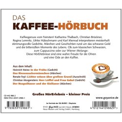 Das Kaffee-Hörbuch - Literarische Genüsse   CD/NEU/OVP