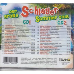 Der große Schlager Sommer 2018 - Roland Kaiser  Andrea Berg (2 CDs) NEU/OVP