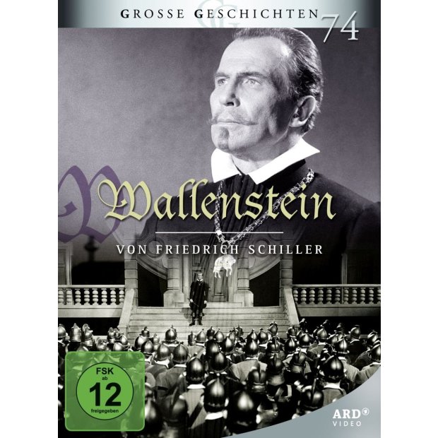 Grosse Geschichten 74 - Wallenstein von Friedrich Schiller - 2 DVDs/NEU/OVP