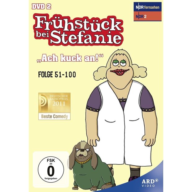 Frühstück bei Stefanie - "Ach kuck an" 2: Folge 51-100  DVD/NEU/OVP