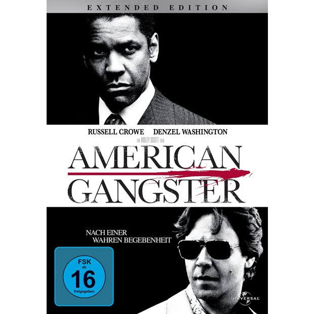 American Gangster - Denzel Washington -  DVD *HIT*