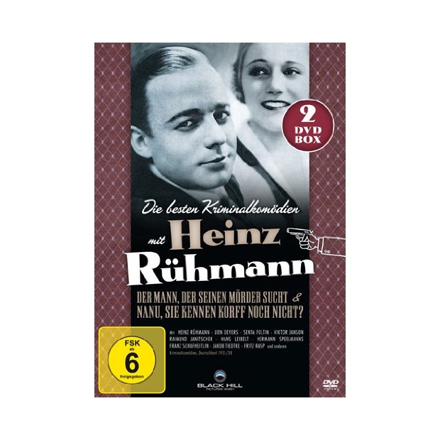 Die besten Kriminalkomödien mit Heinz Rühmann - 2 Filme  2 DVDs/NEU/OVP