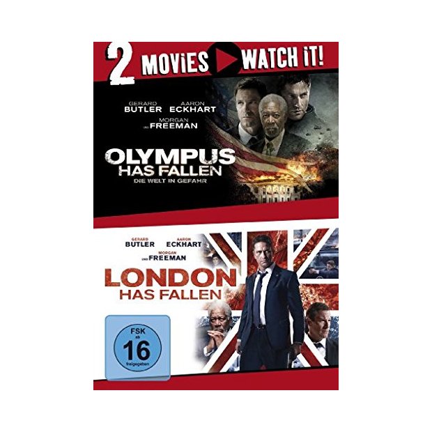 Olympus Has Fallen / London Has Fallen - Gerald Butler [2 DVDs] NEU/OVP