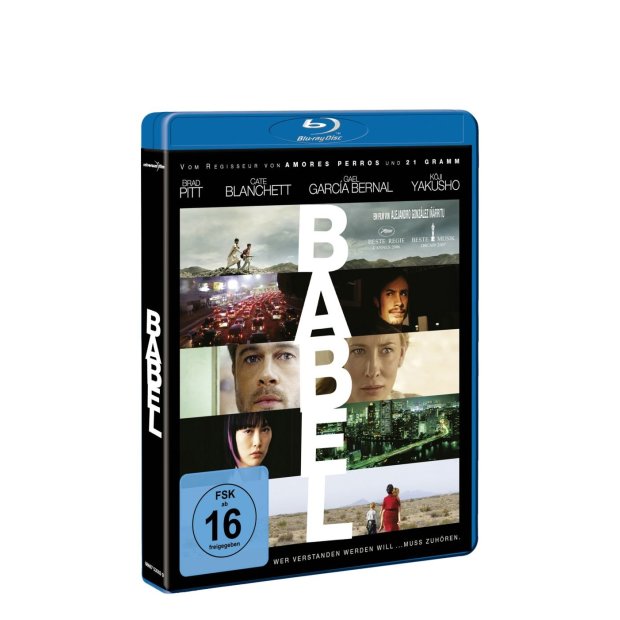 Babel - Drama mit Brad Pitt  Cate Blanchet  Blu-ray/NEU/OVP