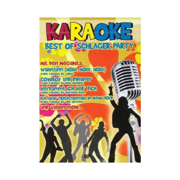 Karaoke - Best Of Schlager Party  DVD/NEU/OVP