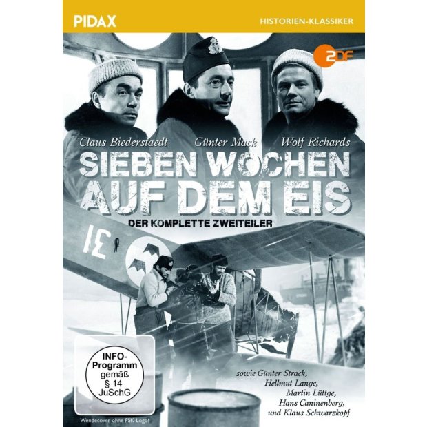 Sieben Wochen auf dem Eis - Der komplette 2Teiler [Pidax] Klassiker  DVD/NEU/OVP