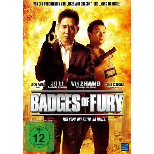Badges of Fury - Two Cops - One Killer - No Limits  DVD/NEU/OVP