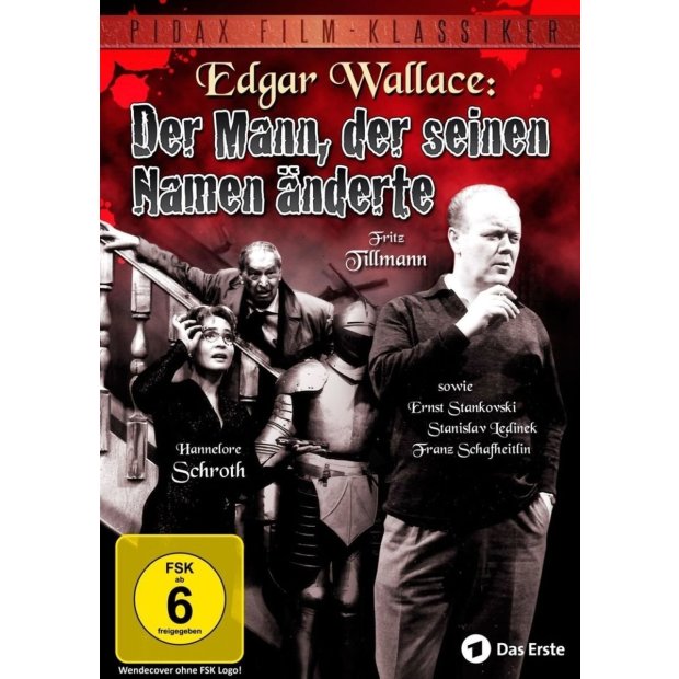 Edgar Wallace: Der Mann, der seinen Namen änderte - Pidax  DVD/NEU/OVP
