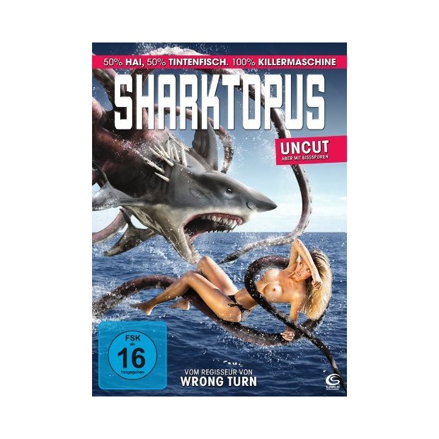 Sharktopus (Uncut)  Eric Roberts  DVD/NEU/OVP