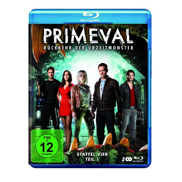 Primeval: Rückkehr der Urzeitmonster - Staffel 4.1   2 Blu-rays/NEU/OVP