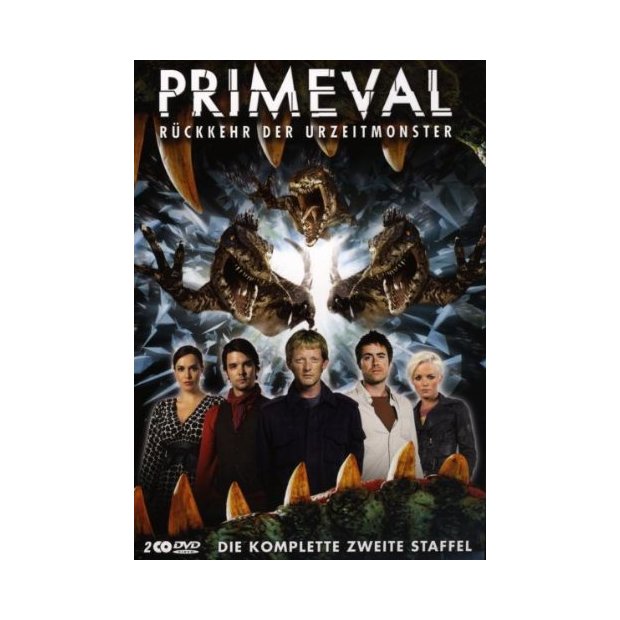 Primeval: Rückkehr der Urzeitmonster - Zweite Staffel 2 -  2 DVDs/NEU/OVP
