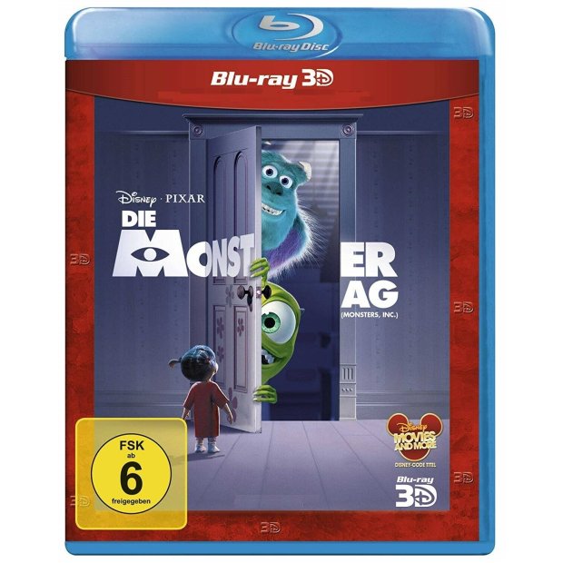 Die Monster AG -  3D Blu-ray/NEU/OVP