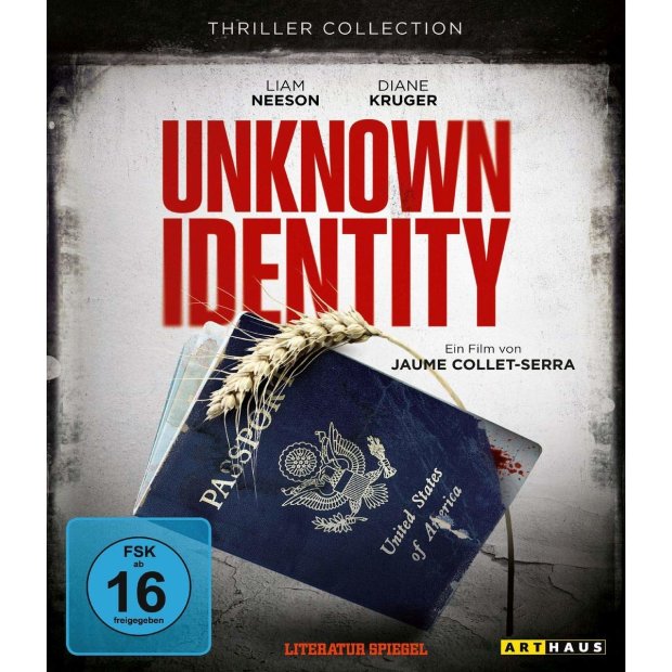 Unknown Identity - Liam Neeson - Thriller Edition Blu-ray/NEU/OVP