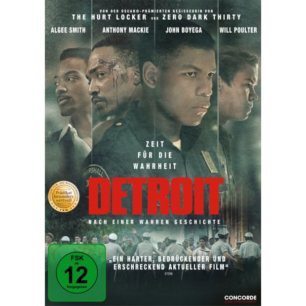 Detroit - Zeit für die Wahrheit - Kathryn Bigelow   DVD/NEU/OVP