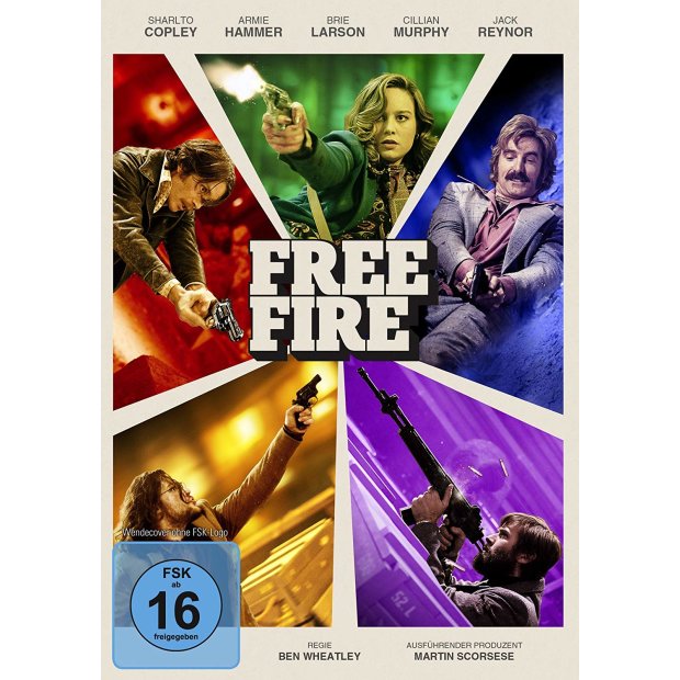 Free Fire - Brie Larson  DVD/NEU/OVP