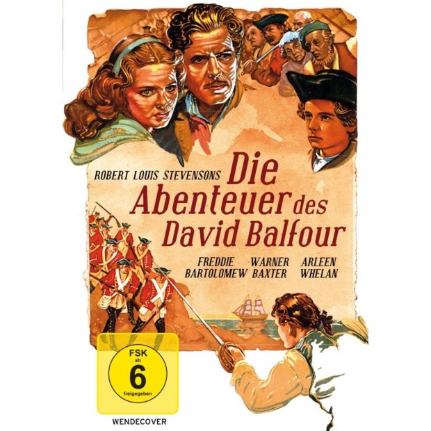 Die Abenteuer des David Balfour - Freddie Bartholomew - DVD/NEU/OVP